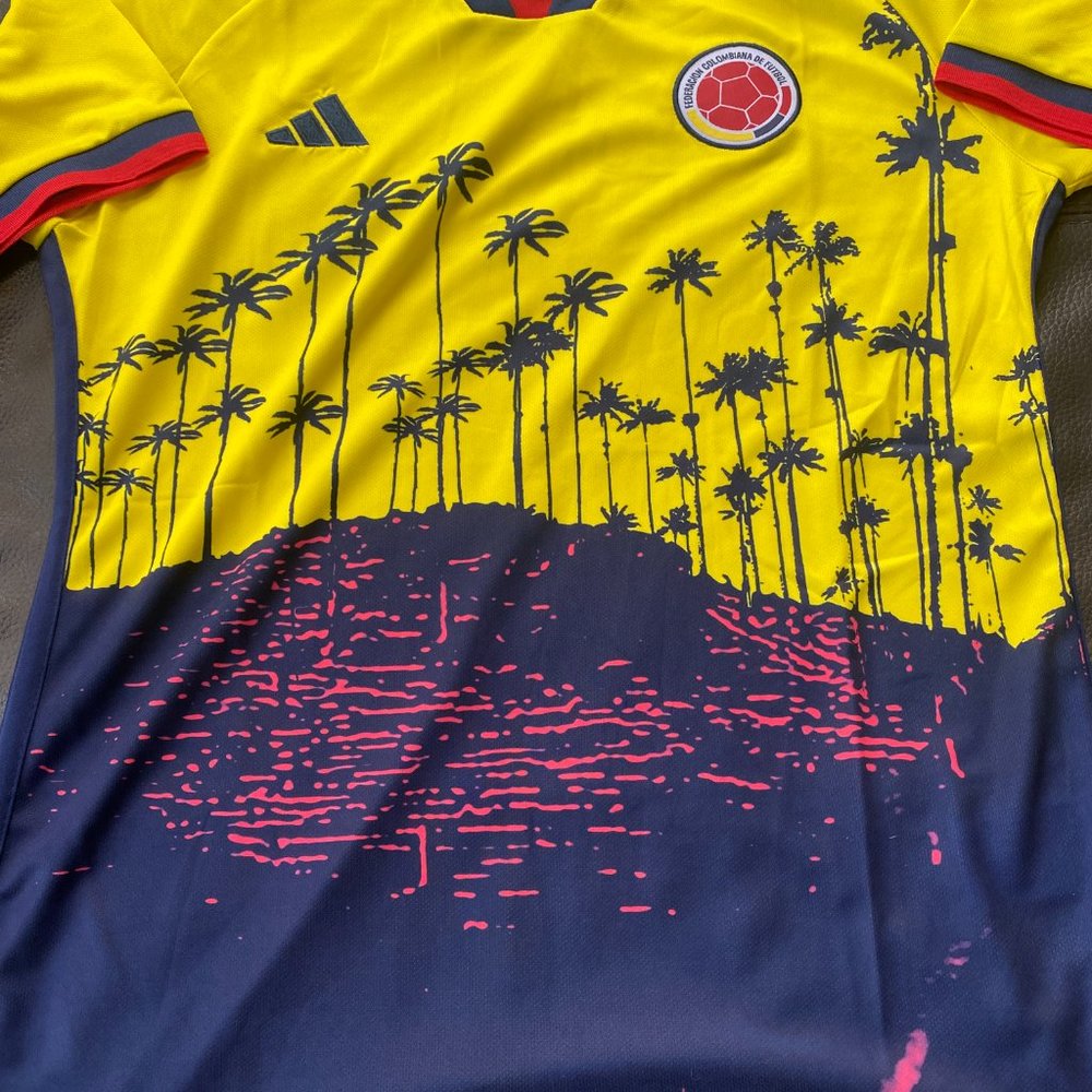 ADIDAS COLOMBIA National Team Men's JERSEY Sz S,M,L,XL, or XXL New w tags - Picture 3 of 3